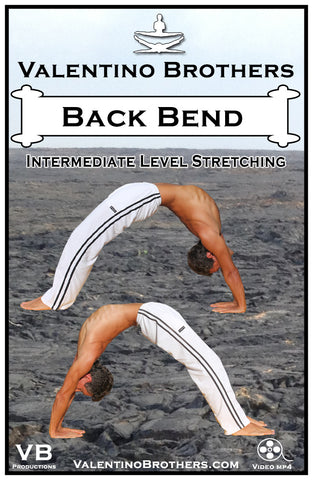 Back Bend Intermediate Level Video mp4 - VALENTINO BROTHERS